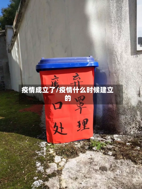 疫情成立了/疫情什么时候建立的-第2张图片