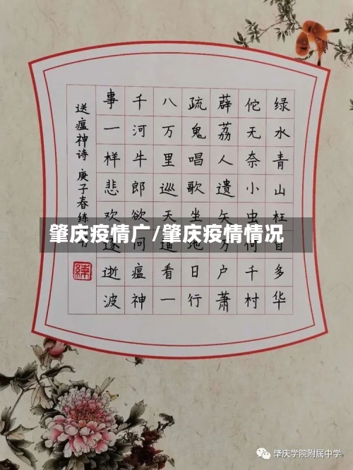 肇庆疫情广/肇庆疫情情况-第2张图片