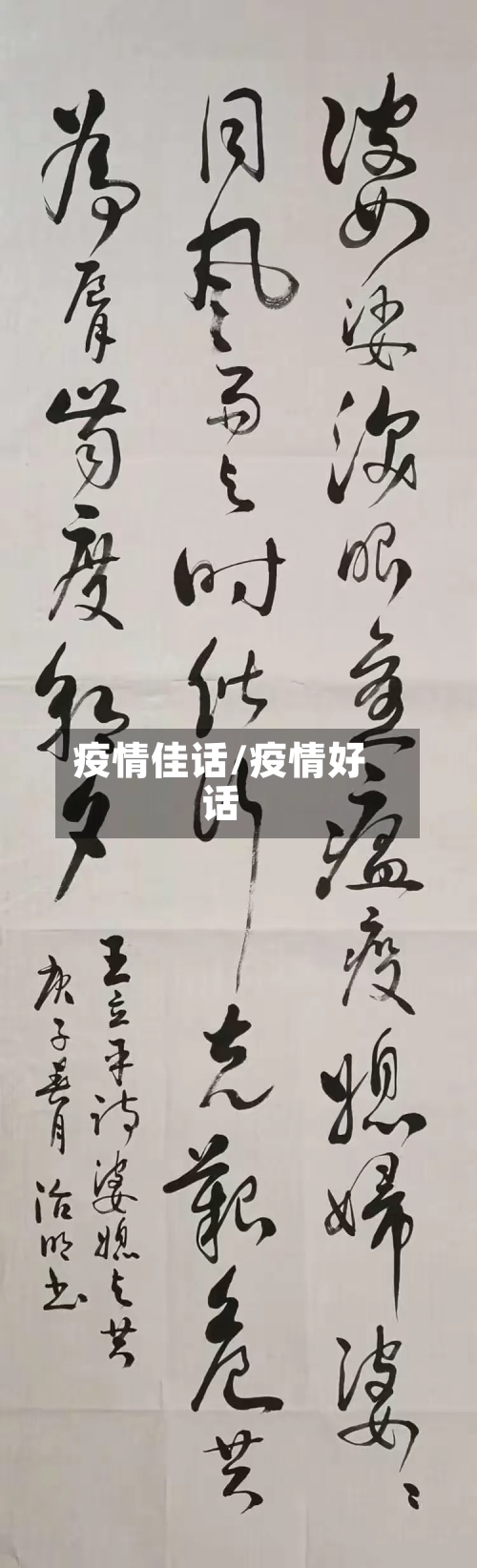 疫情佳话/疫情好话-第2张图片