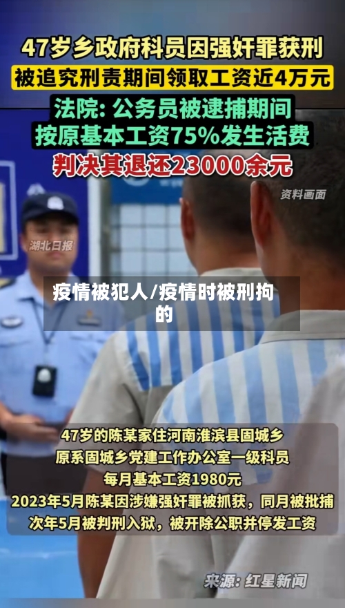 疫情被犯人/疫情时被刑拘的