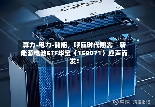算力-电力-储能，呼应时代刚需│新能源电池ETF华宝（159071）应声而发！-第3张图片