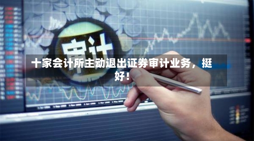 十家会计所主动退出证券审计业务，挺好！-第3张图片
