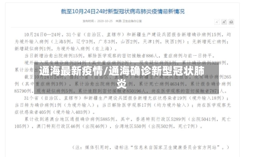 通海最新疫情/通海确诊新型冠状肺炎