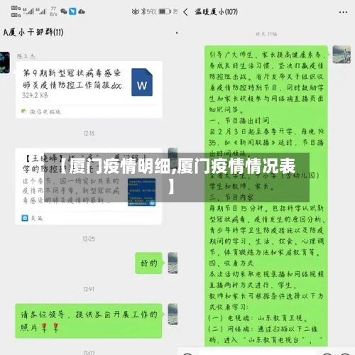 【厦门疫情明细,厦门疫情情况表】