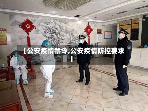 【公安疫情禁令,公安疫情防控要求】-第2张图片