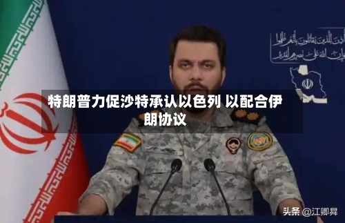 特朗普力促沙特承认以色列 以配合伊朗协议-第2张图片