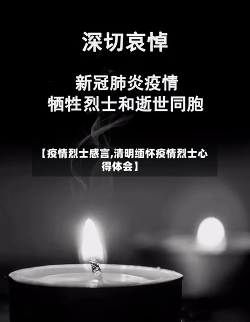 【疫情烈士感言,清明缅怀疫情烈士心得体会】