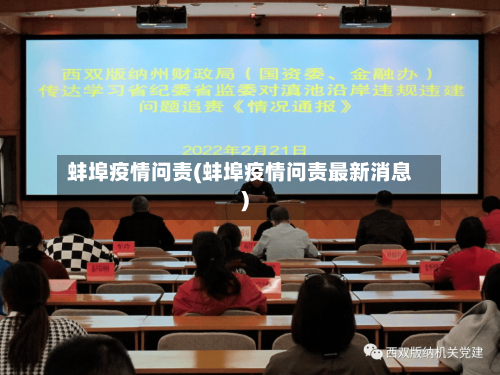 蚌埠疫情问责(蚌埠疫情问责最新消息)