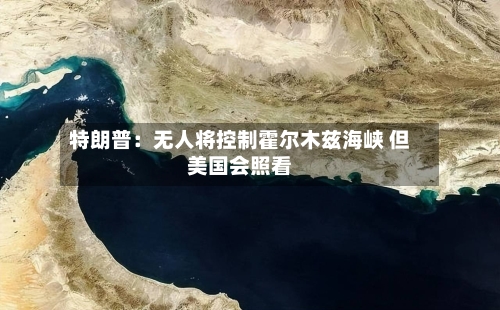 特朗普：无人将控制霍尔木兹海峡 但美国会照看