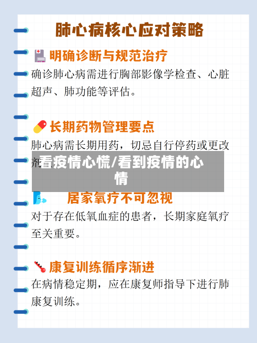 看疫情心慌/看到疫情的心情