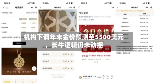 机构下调年末金价预测至5500美元，长牛逻辑仍未动摇-第2张图片