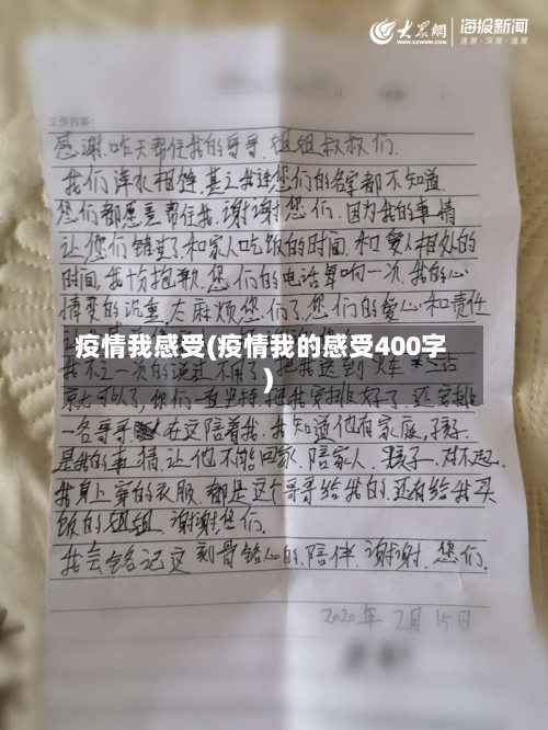 疫情我感受(疫情我的感受400字)