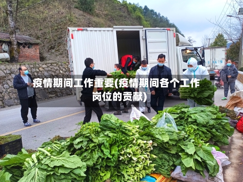 疫情期间工作重要(疫情期间各个工作岗位的贡献)-第2张图片