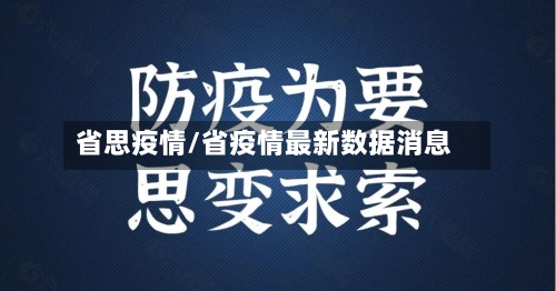 省思疫情/省疫情最新数据消息-第3张图片