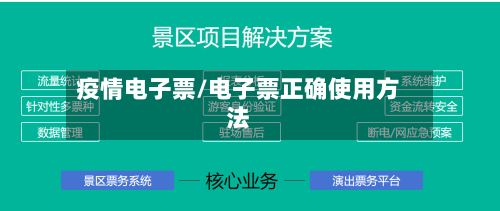 疫情电子票/电子票正确使用方法